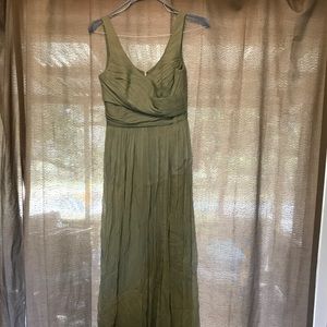 J Crew bridesmaid maxi dress